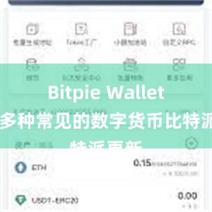 Bitpie Wallet 支持多种常见的数字货币比特派更新