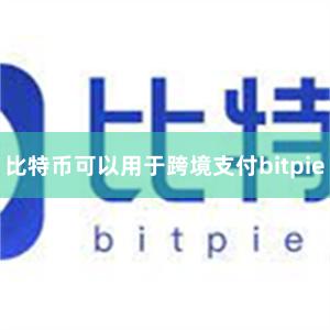 比特币可以用于跨境支付bitpie